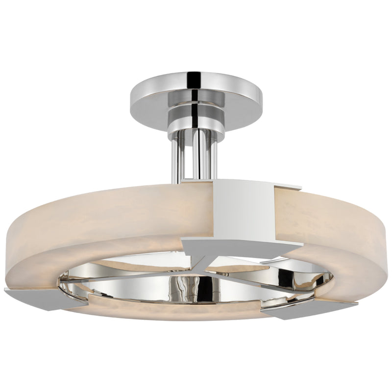 Alabaster Wearstler Covet Medium Ring Semi-Flush Mount - product detail 3