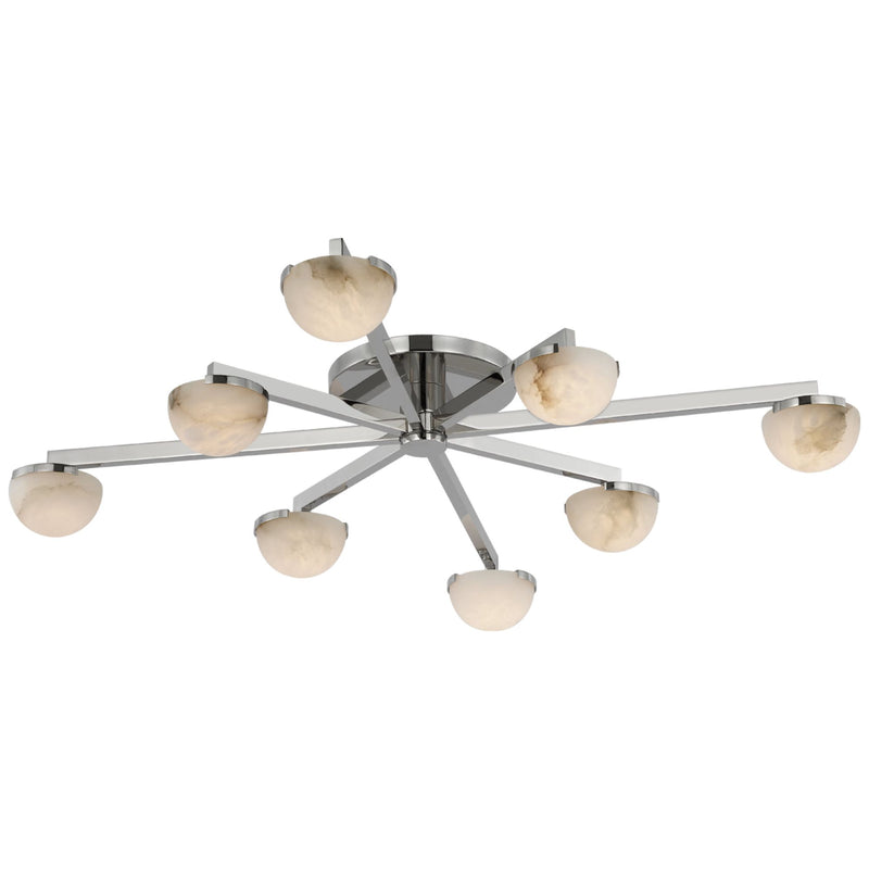 Alabaster Wearstler Pedra Large Staggered Arm Flush Mount - product detail 3