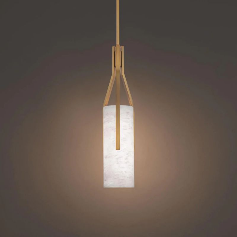 Alabaster Firenze 22in LED Pendant - product detail 3