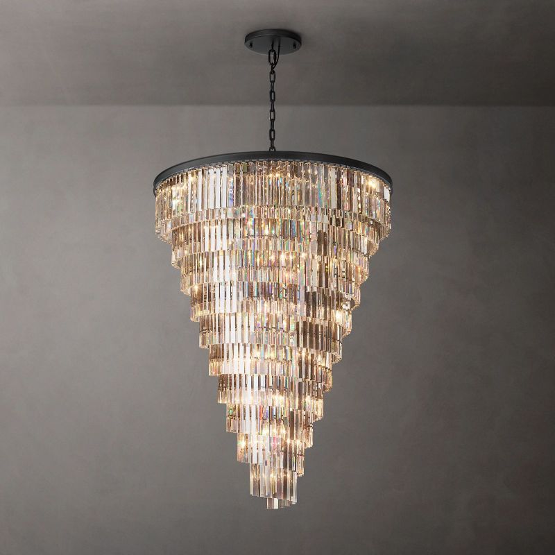 Heli Luxury Chandelier 36"D/48"D
