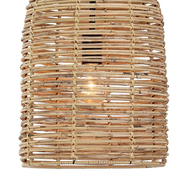 rattan light pendant - product detail 3