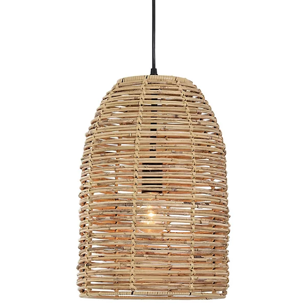 rattan light pendant - product detail 4