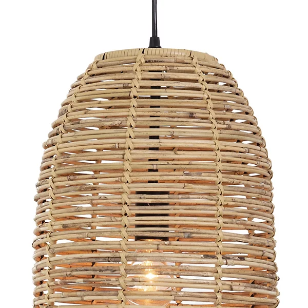 rattan light pendant - product detail 6