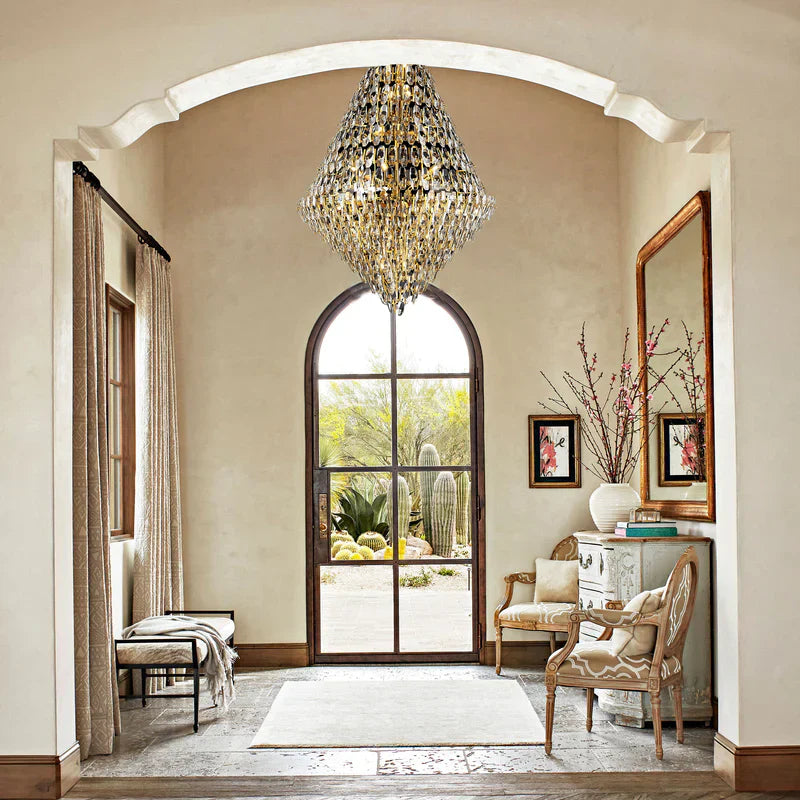 Sol Odeon Empire Crystal Foyer Chandelier