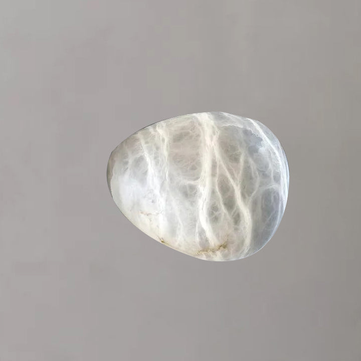 Alabaster Natural Stone Pendant, Creative Pendant Light