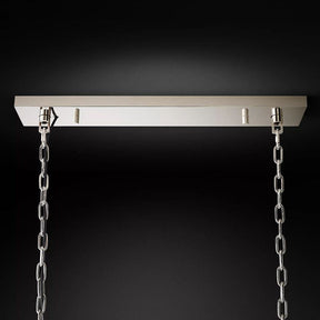 1920S Odeon Rectangular Chandelier 72"