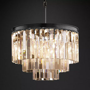 1920S Odeon Round Chandelier 20"