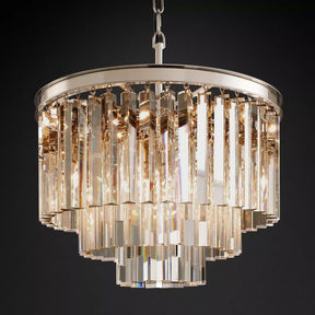 1920S Odeon Round Chandelier 20"