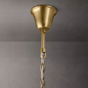 1920S Odeon Round Chandelier 20"