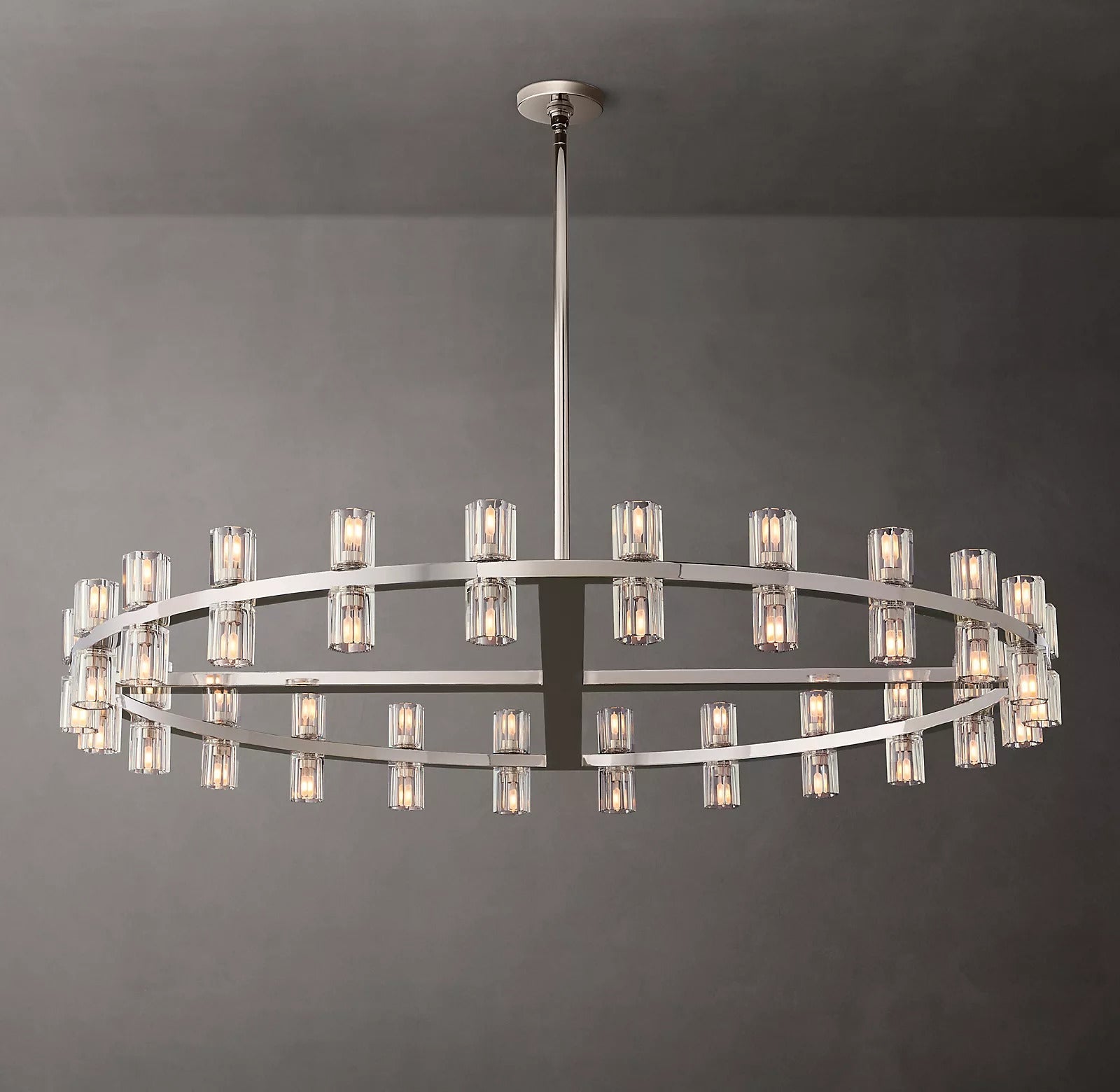 Akio Wine-Glass Round Chandelier 48"