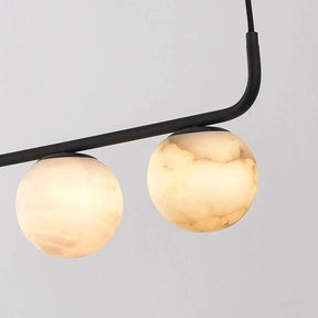 Alabaster Global Linear Pendant