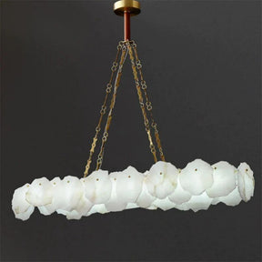 Alabaster Linear Chandelier (Chain)