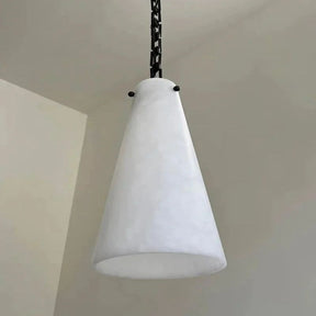 Alabaster Modern 5-Light Marble Chandelier