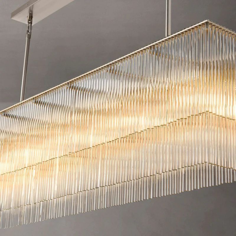 Amaro Rectangular Chandelier 72"