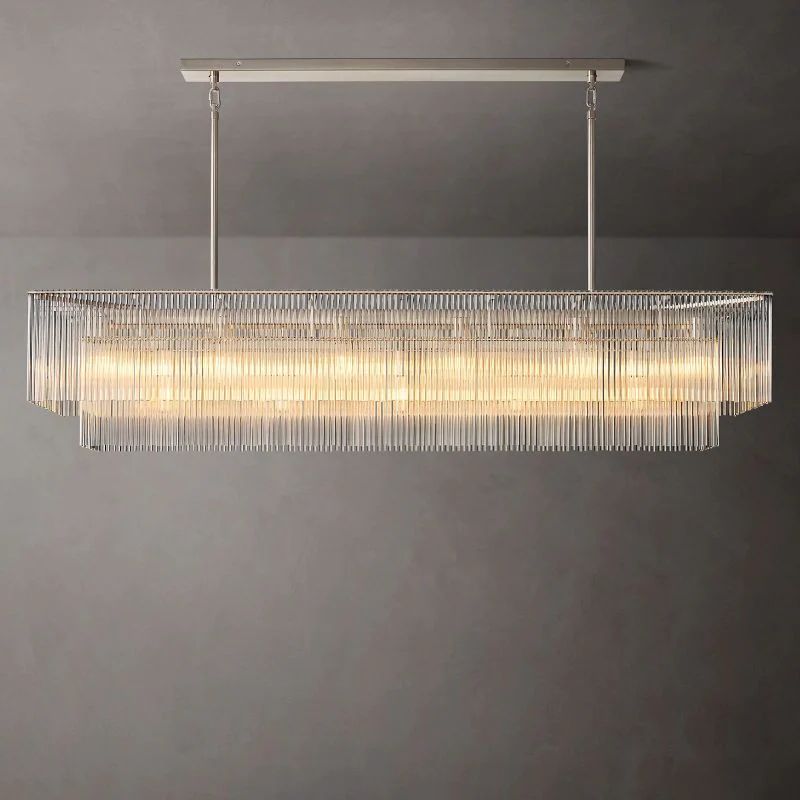 Amaro Rectangular Chandelier 72"