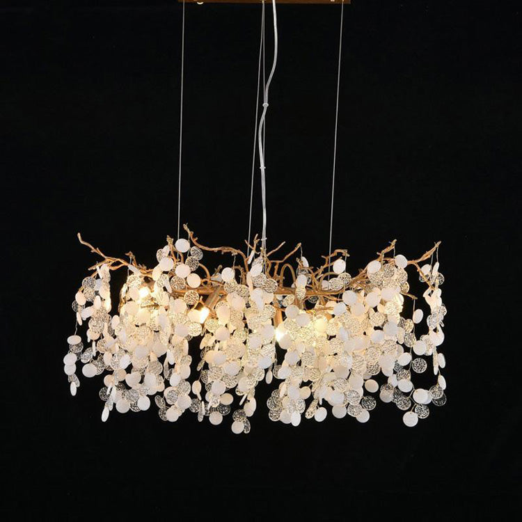 American Creative Brass Branch Chandelier