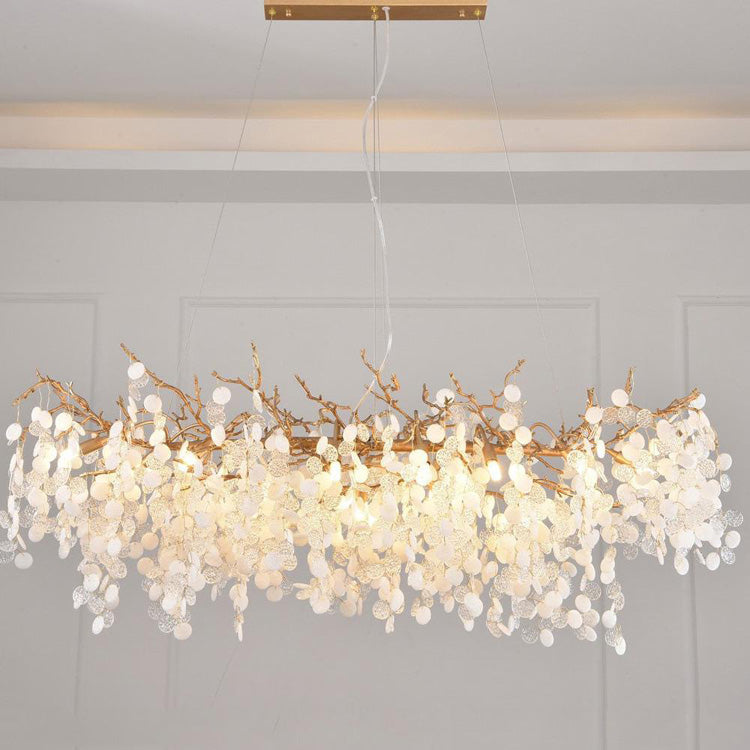 American Creative Brass Branch Chandelier