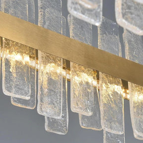 Andrea Rectangular Crystal Chandelier