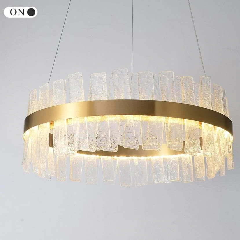 Andrea Round Crystal Chandelier