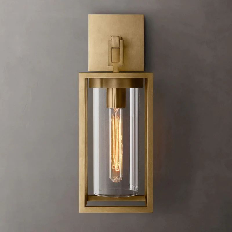 Bass Square Outdoor Sconce