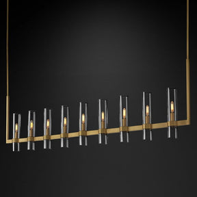 Linear Pendant Light for Kitchen Island and Dining Table 71" | LuminexHome