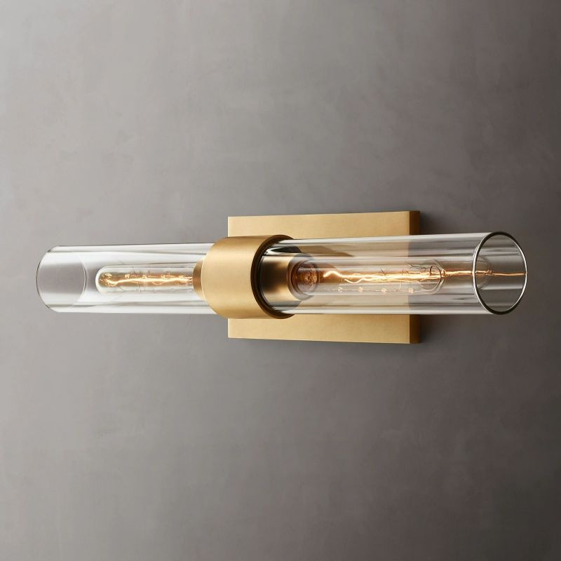 Felix Blown Glass Linear Sconce