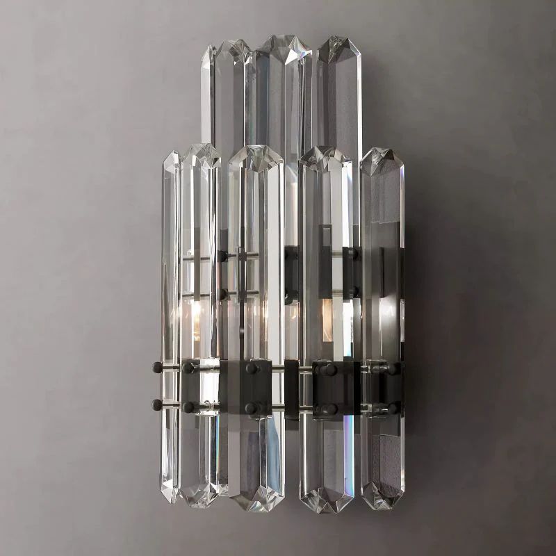 Natalia Prism 2-Tier Wall Sconce