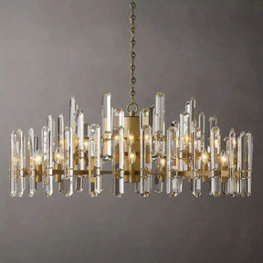 Natalia Prism Round Chandelier 48"