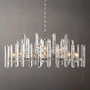 Natalia Prism Round Chandelier 48"