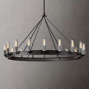 Camina Vintage Filament Outdoor Round Chandelier