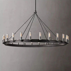 Camina Vintage Filament Outdoor Round Chandelier