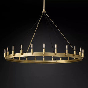 Camina Vintage Filament Round Chandelier