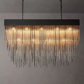 Cascaru Rectangular Chandelier 54"