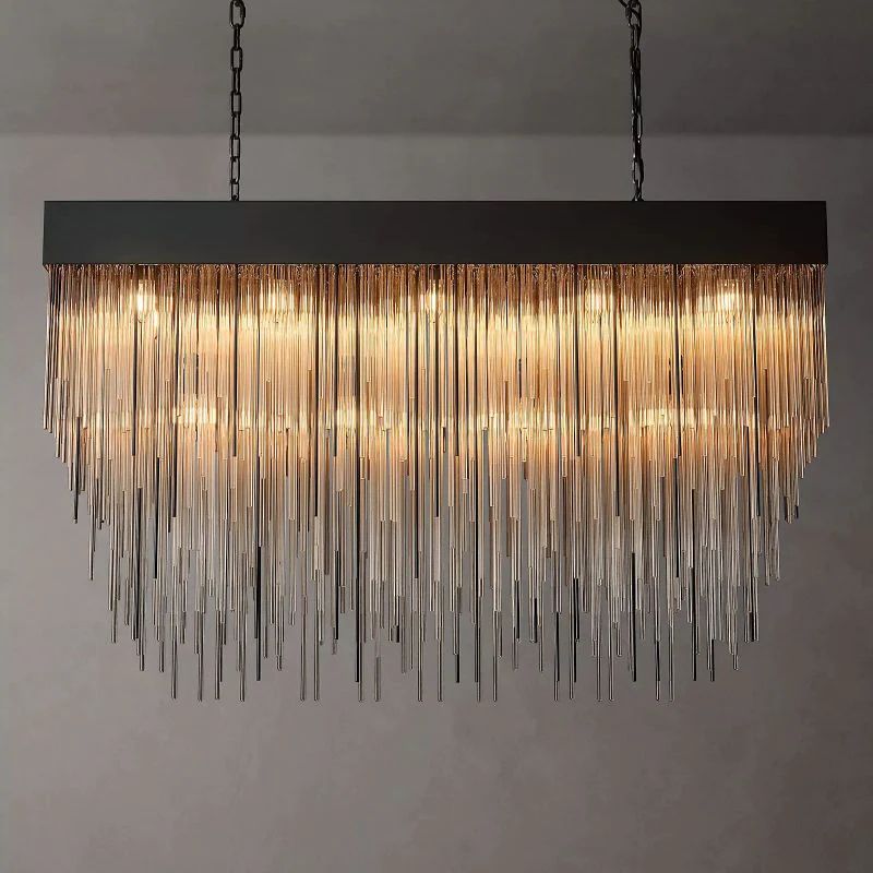 Cascaru Rectangular Chandelier 54"