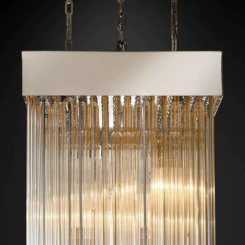 Cascaru Square Chandelier 21"