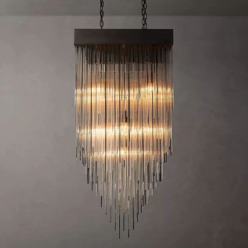 Cascaru Square Chandelier 30"