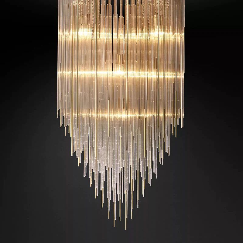 Cascaru Square Chandelier 30"