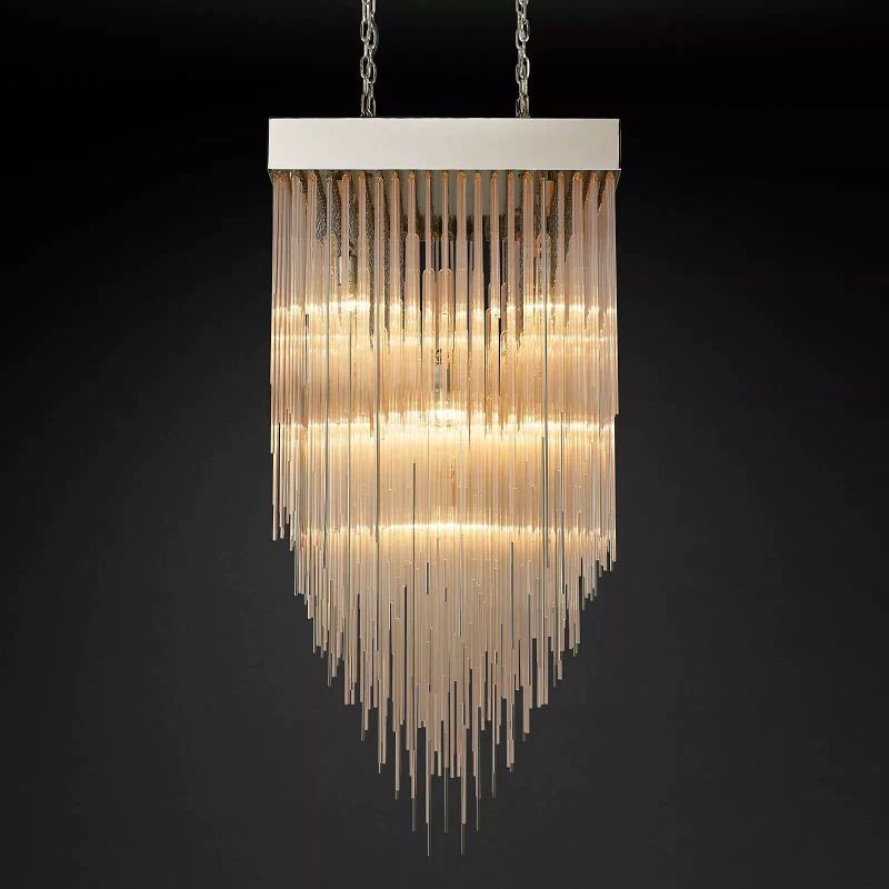 Cascaru Square Chandelier 30"