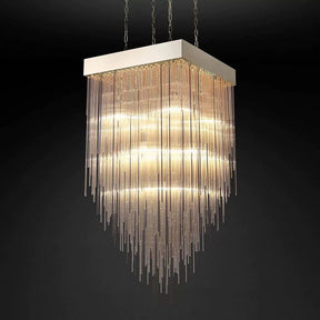 Cascaru Square Chandelier 30"