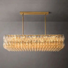 Chara Rectangular Chandelier 54"