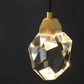 Dazzle Faceted Crystal Prisms Wall Sconce (Cord)