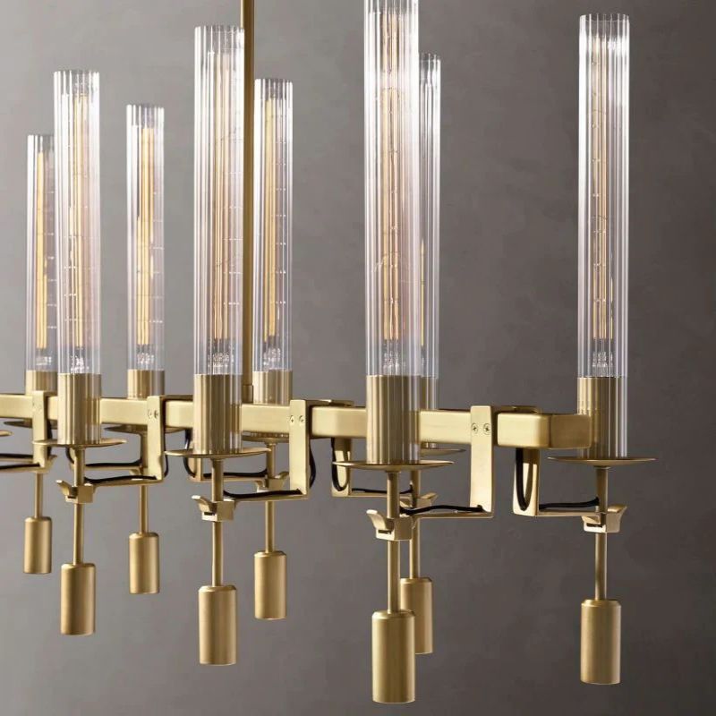 Foster Linear Chandelier 66"