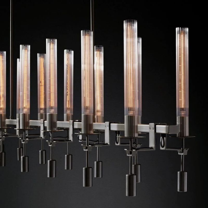 Foster Linear Chandelier 66"