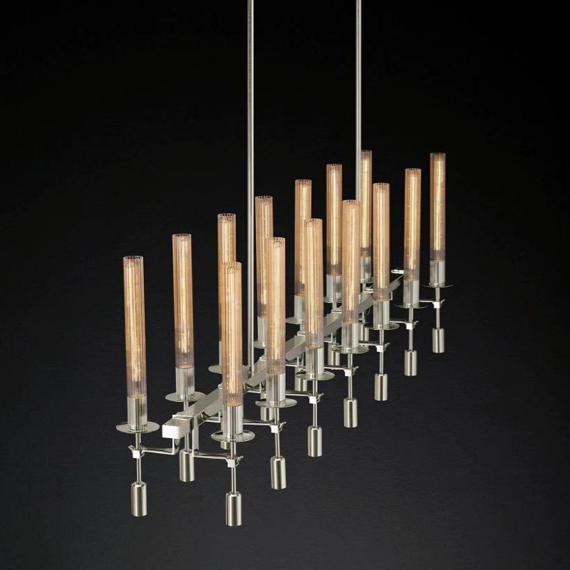 Foster Linear Chandelier 66"