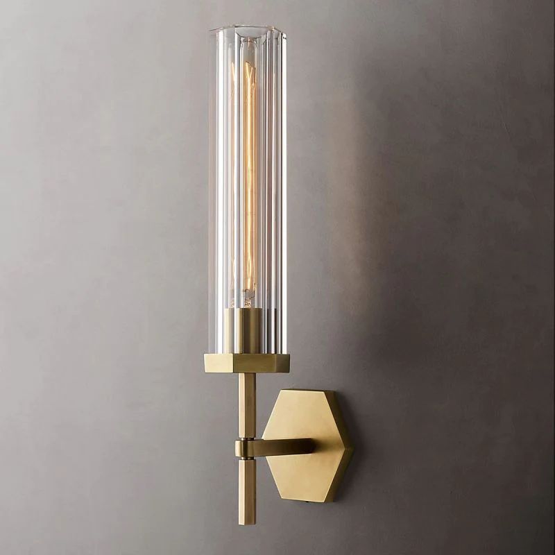 Liam Hexagonal Grand Wall Sconce