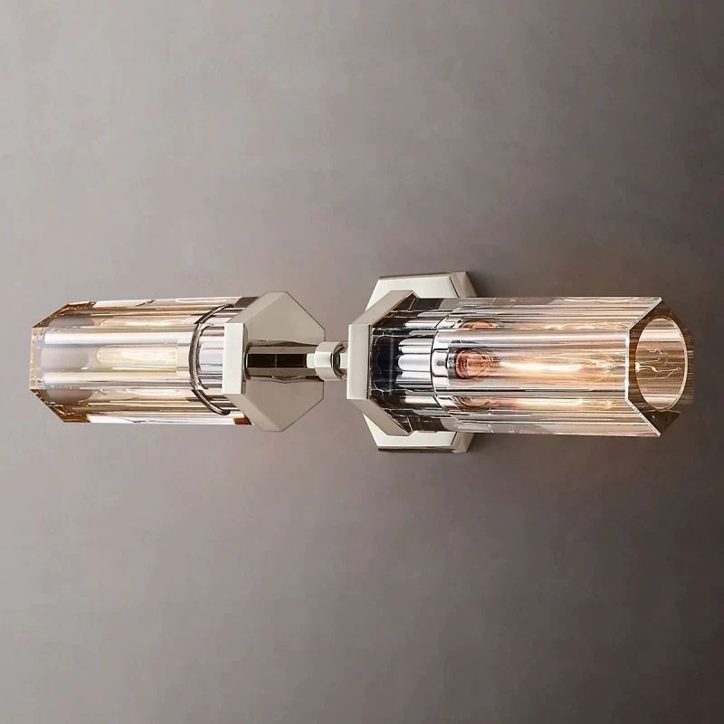 Liam Hexagonal Linear Short Wall Sconce