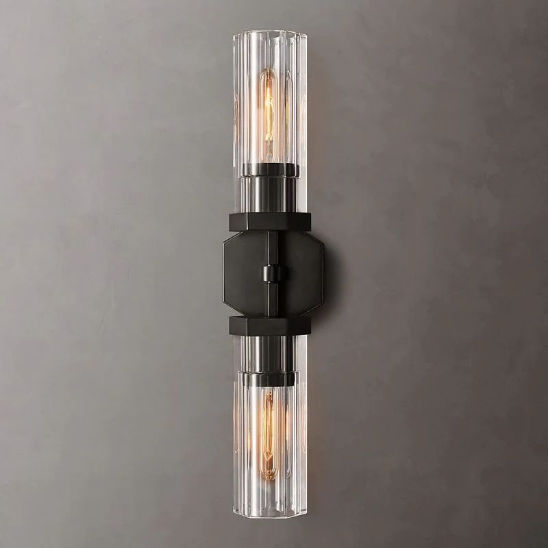 Liam Round Linear Short Wall Sconce