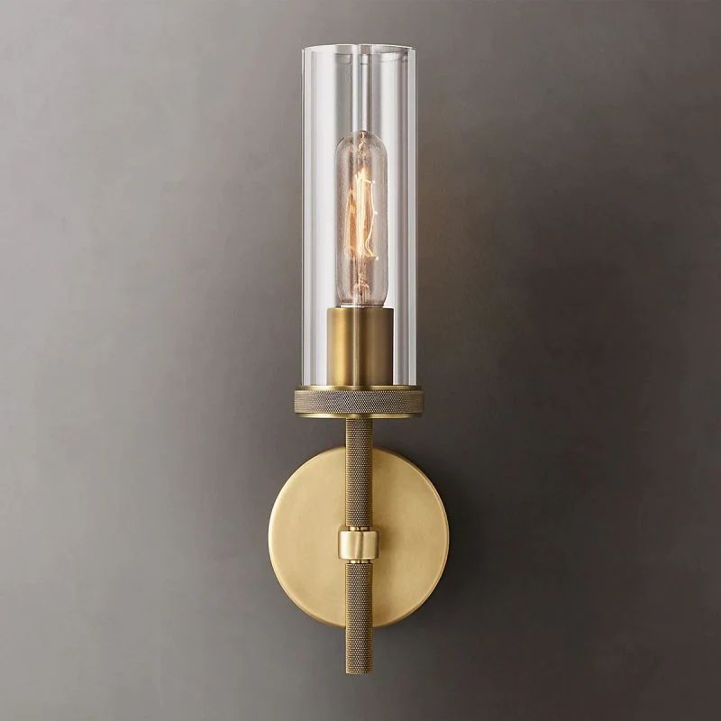 Liam Round Short Wall Sconce