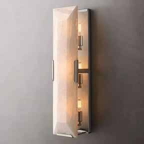 Huxley Calcite Alabaster Linear Sconce