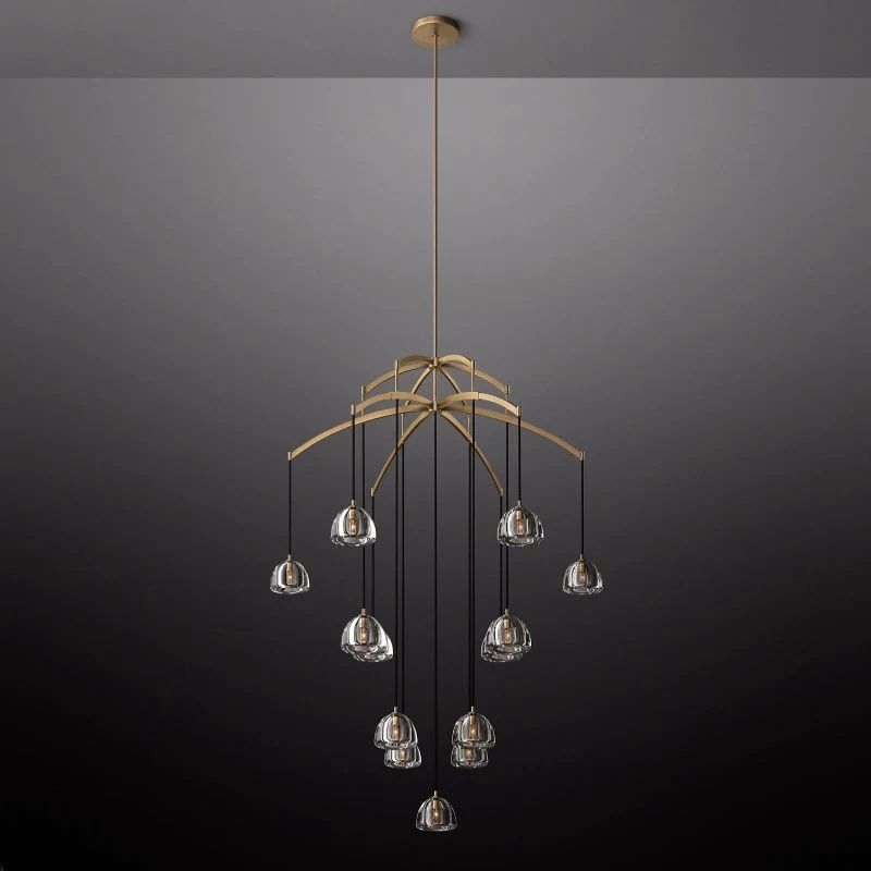 Introduce Hemisphere Round Chandelier 48''